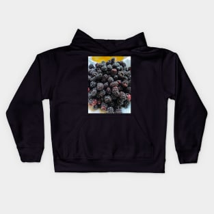 Blackberries Kids Hoodie